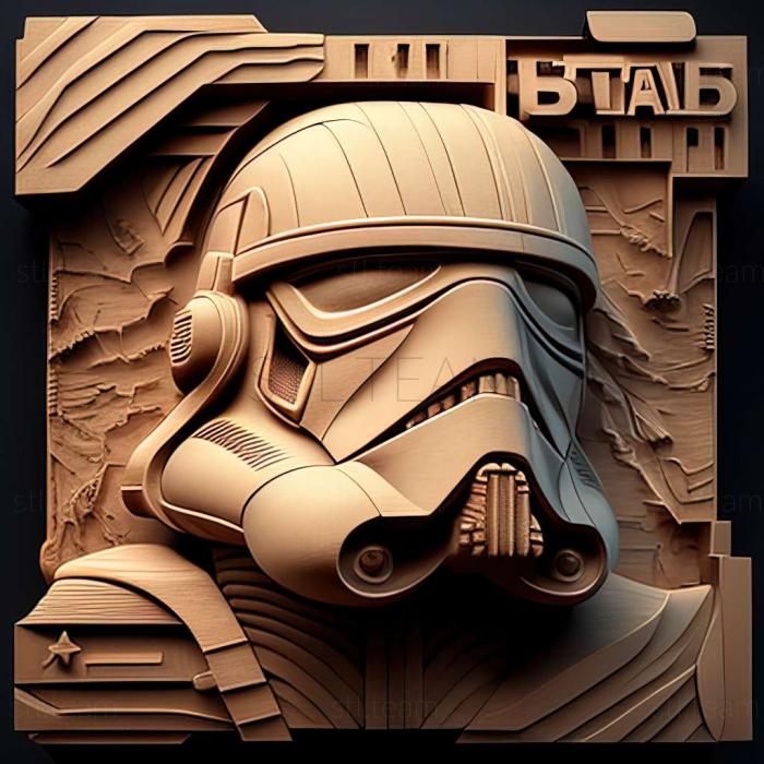 3D модель Гра Star Wars Battlefront III (STL)
